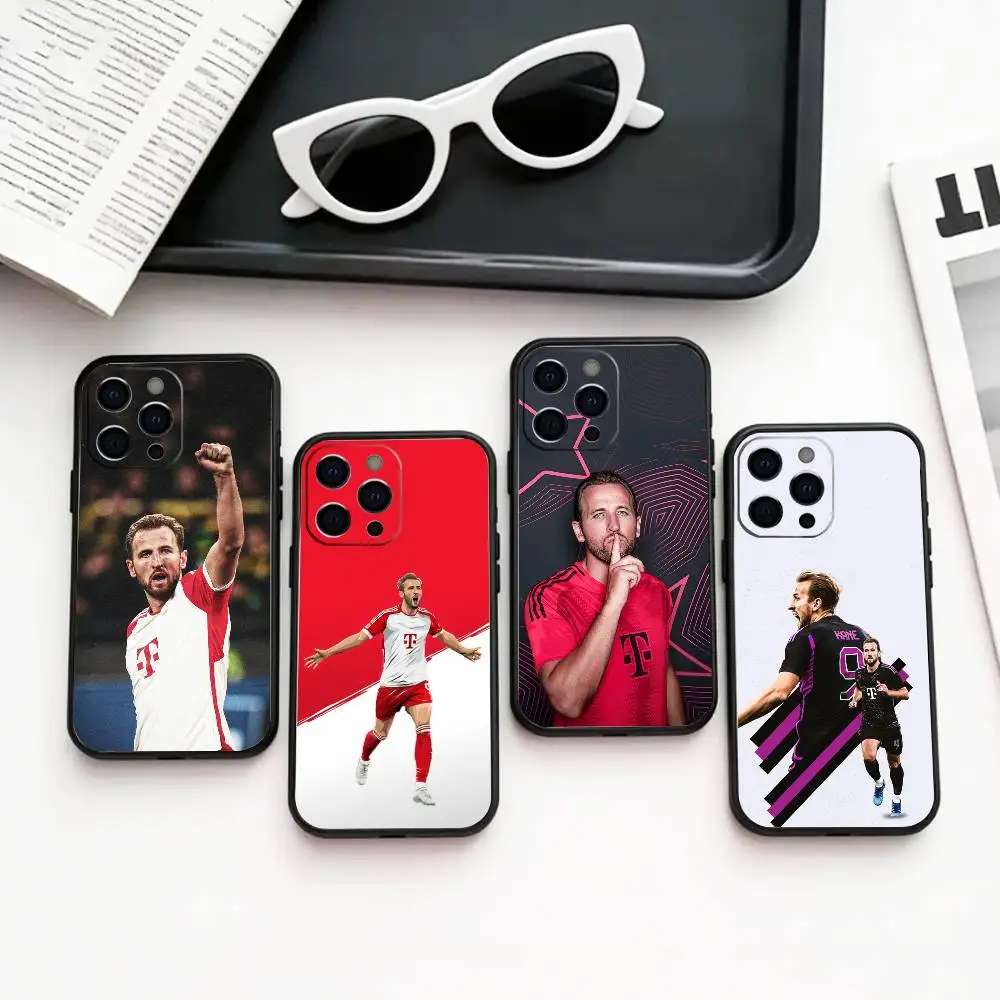

H-Hary Kane P-Poster Phone Case Silicone Soft For IPhone 17 16 15 14 13 12 11 X XR Plus Pro Max Plus