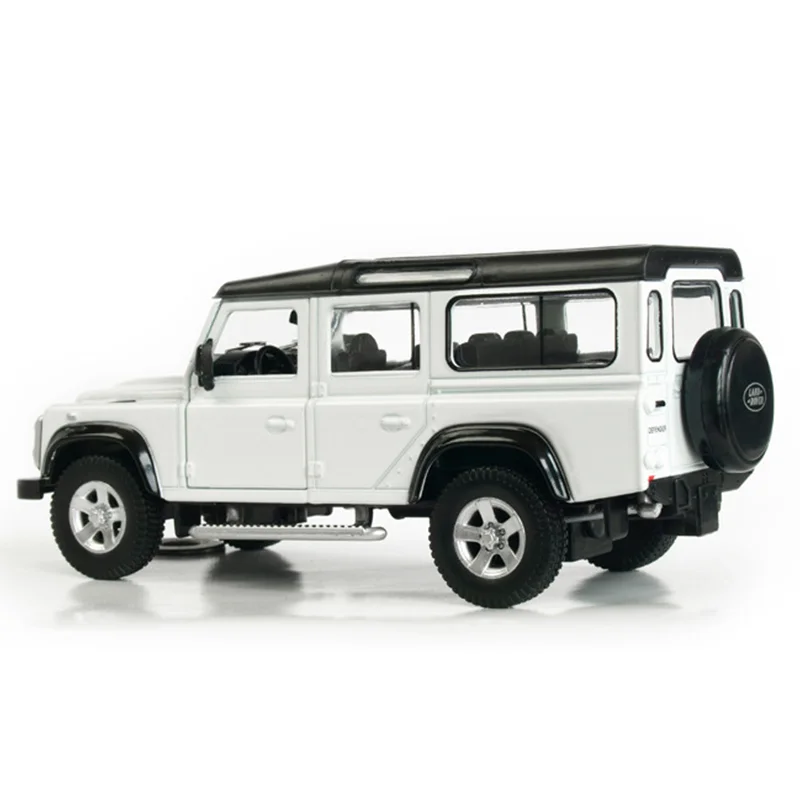 Scale 1/36 Car Model Replica Miniature Land Rover Defender Alloy Diecast Collection Toys Xmas Gift Office Home Decoration