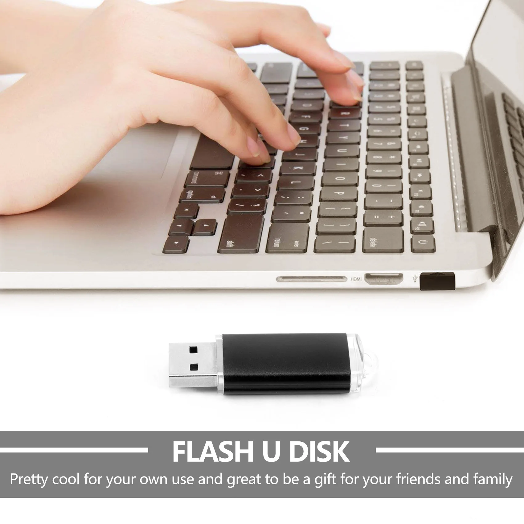 ABME USB Memory Stick Flash Pen Drive U Disk for PC TV Color:Black Capacity:1GB