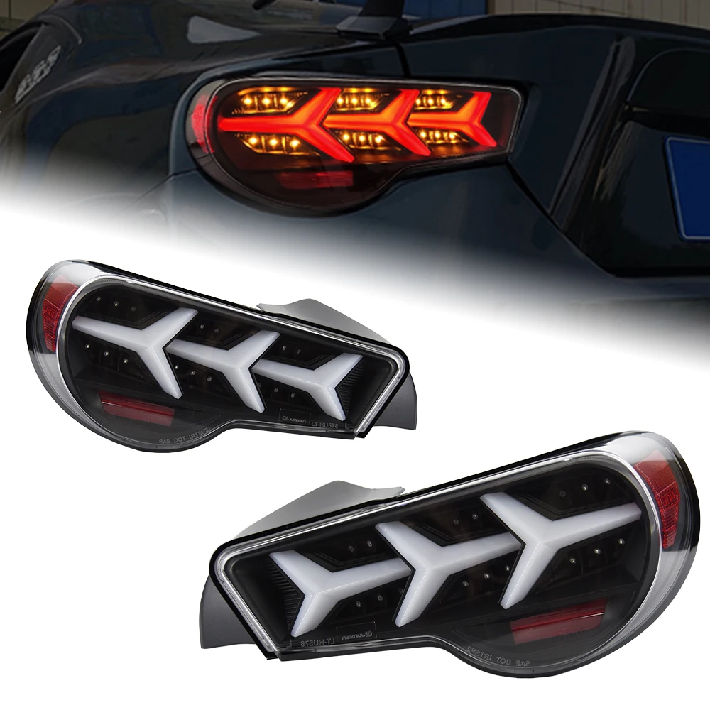 

Car Styling for Toyota BRZ LED Tail Light 2012-2019 Dynamic Signal GT86 FT86 Tail Lamp LED DRL Brake Reverse auto Accessories