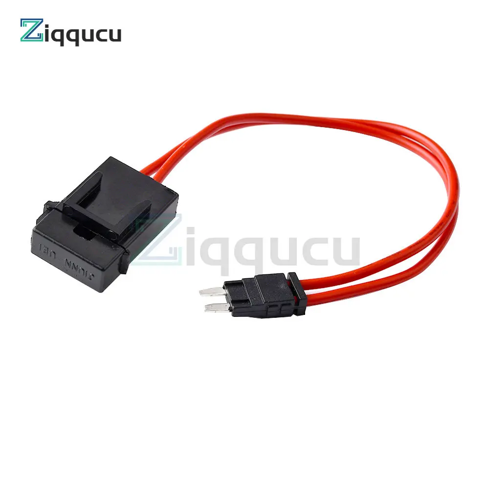 Car modification ACC fuse box to take electrical appliances Micro Mini Standard fuse power socket Lossless fuse tap holder 16AWG