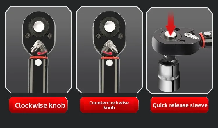 

3/8 Drive Adjustable Preset Torque Wrench Professional Auto Repair Torque Spanner