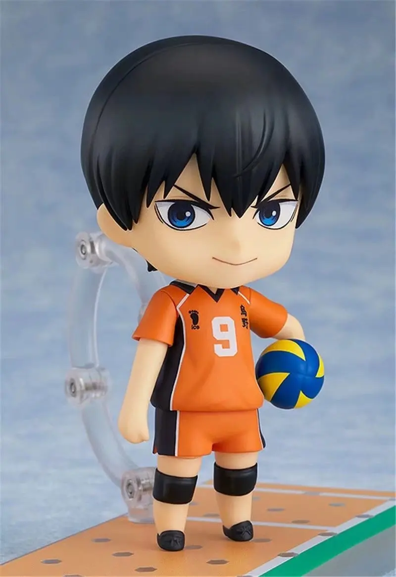 10CM Anime Haikyuu Tobio Kageyama Q Wersja kawaii Wspólne wymienne figurki PVC Model Statuetka Dekoracja biurka Zabawka Prezenty w pudełku