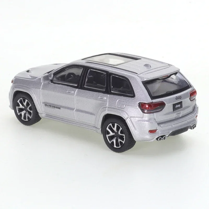 JKM-Diecast Alloy Model Car para Crianças, Jeep Grand Cherokee Trackhawk Series, SUV Car, Amigos Presentes, Colecionar Ornamentos, Brinquedos para