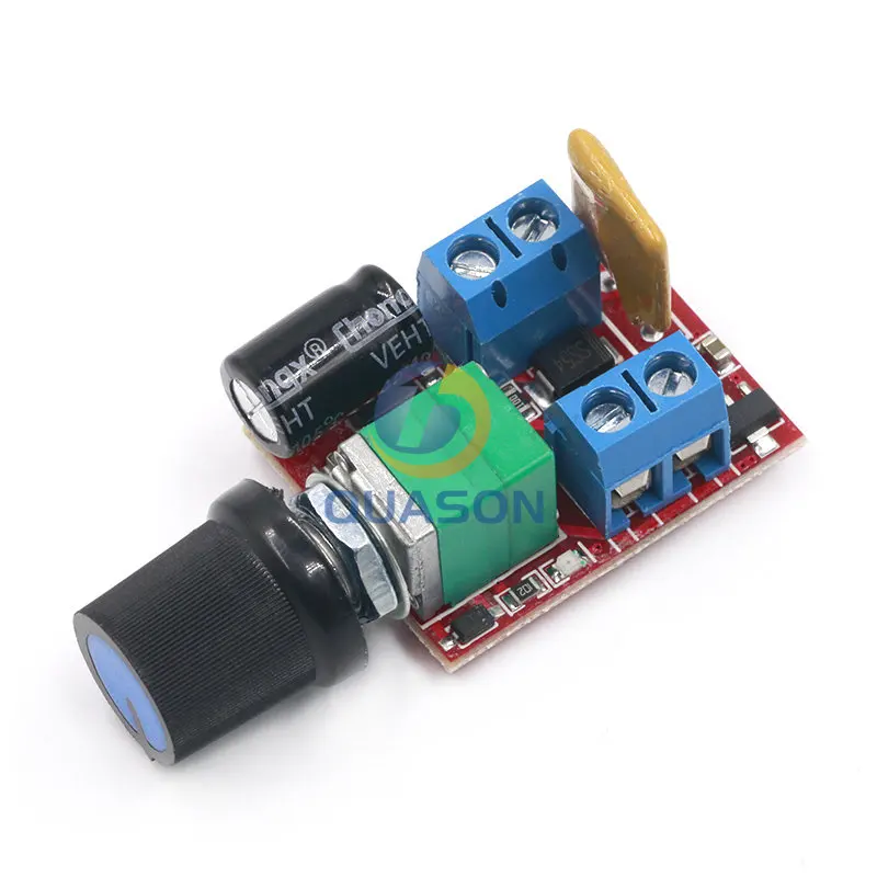 Mini DC-DC 4.5V-35V 5A 90W PWM DC Motor Speed Controller Module Speed Regulator Control Adjust Board Switch 12V 24V PN35