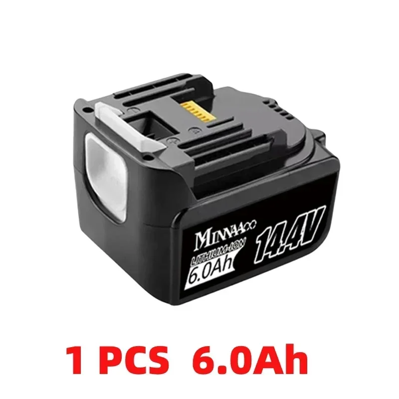 14.4V Originele 6Ah Oplaadbare Li-Ion Batterij Voor Makita 14V Elektrisch Gereedschap 5.0Ah BL1460 BL1430 1415 194066-1 Bateria Makita