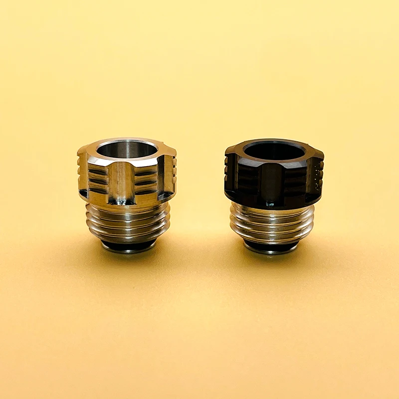 กล่อง DSX BB ขั้วต่ออะแดปเตอร์เกลียว510สำหรับกล่องเหล็กแท่ง/พัลส์ AIO MOD พร้อมอะแดปเตอร์ปลาย510ถึง510อุปกรณ์บุหรี่ไฟฟ้า