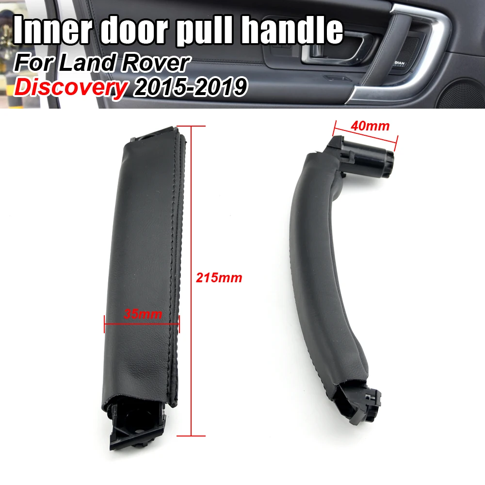 Replacement Car Interior Left Right Door Leather Pull Handle Assembly For Land Rover Discovery Sport 2015-2019