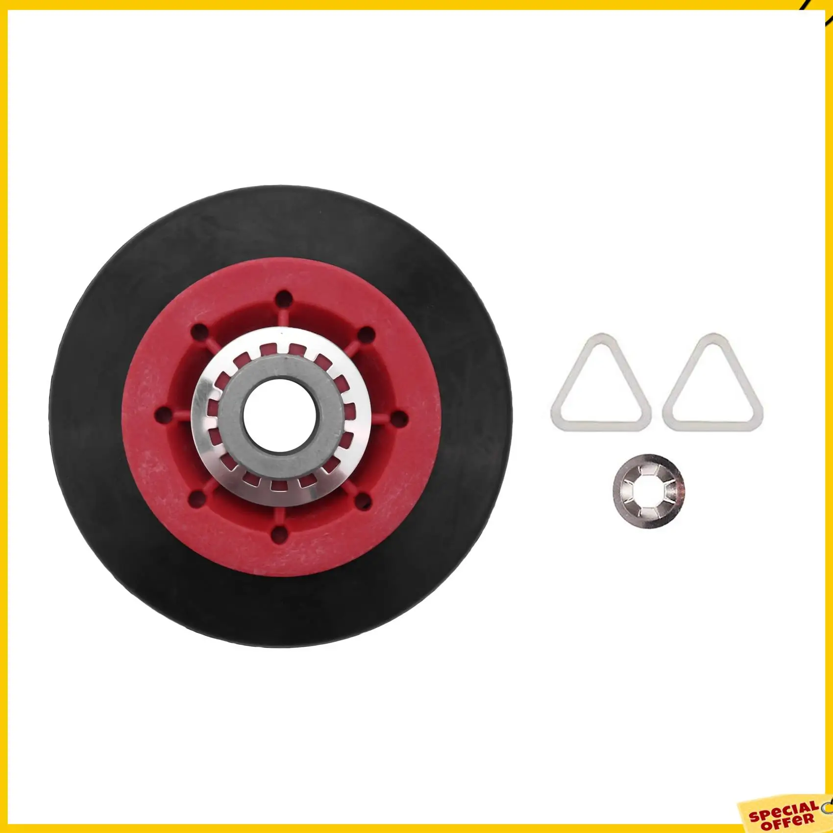 A24P, 8 шт., 8536974, ролик сушильного барабана, подходит для Whirlpool, Kenmore — заменяет 8536974, 8536973, W10314171, WPW10314173