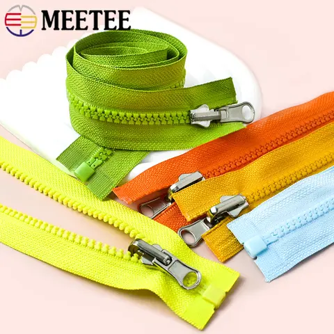 1/2/3/5Pc 5# Resin Zipper 70cm Open-End Zips Bag Decor Double-side Zip Jackets Closure Zippers Repair Kit DIY Sewing Accessories