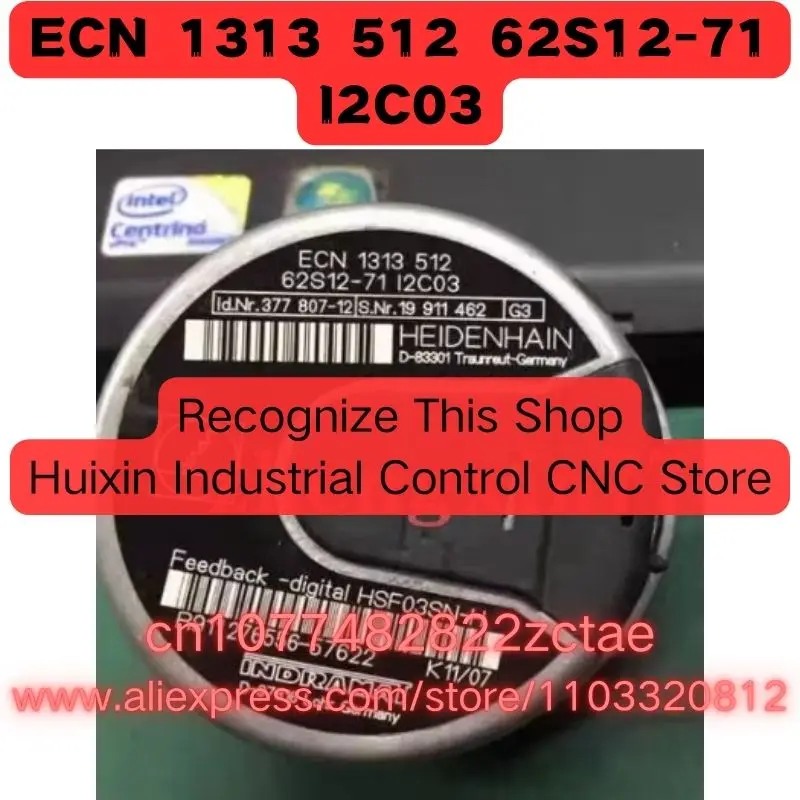 Latest Quotation Used Encoder ECN 1313 512 62S12-71 I2C03 Normal Function Tested OK
