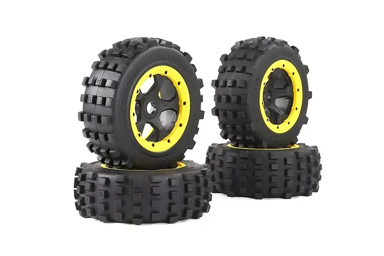 Conjunto de roda de veículo off-road de alto desempenho, resistente ao desgaste e forte aderência para 1/5 ROFUN HPI BAJA 5T 5SC