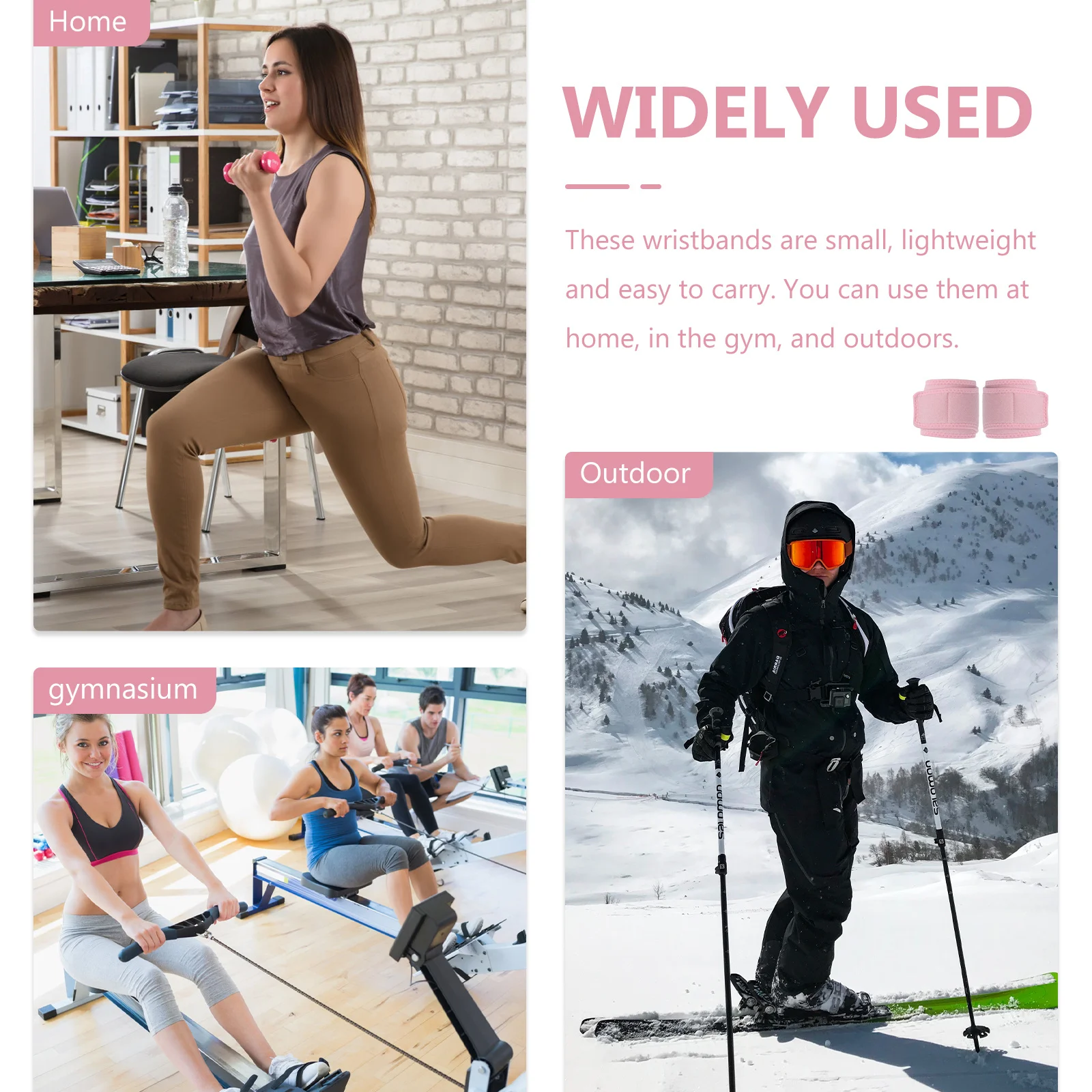 

1Pair Wrist Support Band High-Quality Fabric Breathable Adjustable Wrist Wrap for Weightlifting Running Basketball Sports