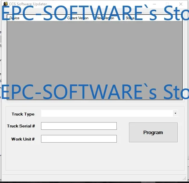 

EPC-SOFTWARE Hyster CCS (система обычного управления) Инструмент для полевой обслуживания v1.77