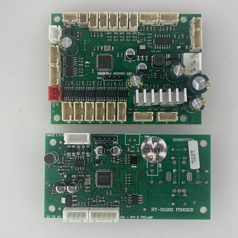 HY 275W 7R Beam Moving Light Assembly Parts Accessory DMX Control Main Display Board Motherboard