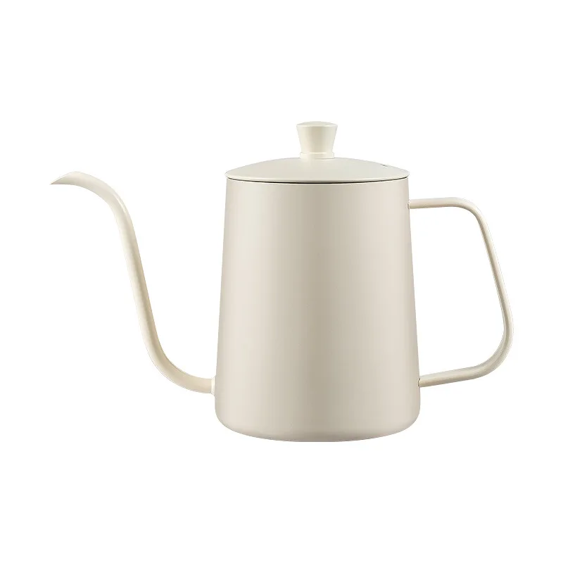 Stainless Steel Pour-over Kettle 304 Fine Mouth Long Spout Drip Coffee Pot Precise Water Control Home Portable Gift Box