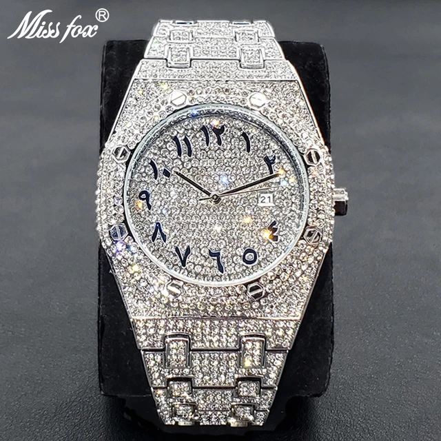 Reloj en diamantes sale