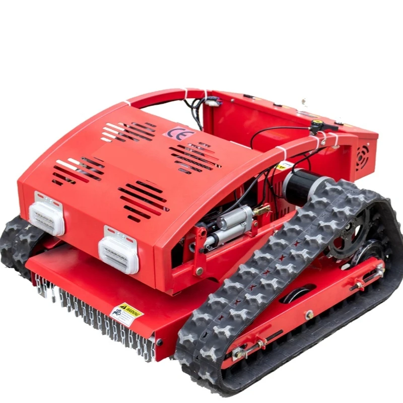 

Multifunctional Remote Control Crawler Lawn Mower,Small Lawn Mower For Wasteland Mower On Road Slope