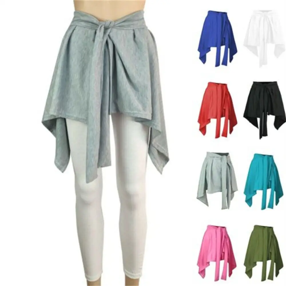 One-piece Women's Dance Skirt Anti-embarrassing Dancewear Hip Covering Scarf Sports Shawl Lady Ballet Skirt Yoga Dance Skirt