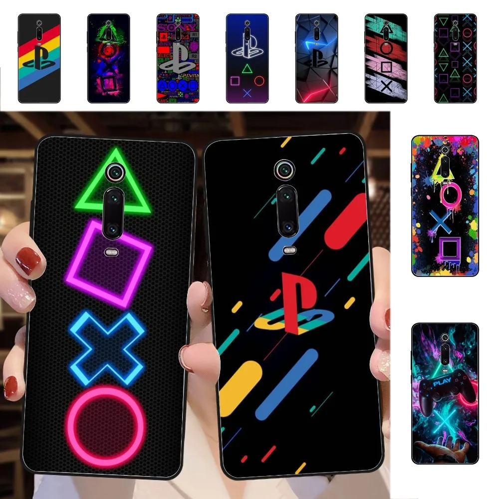 P-Playstation Gamer Speed Phone Case For Redmi 5 6 7 8 9 10 plus pro 6 7 8 9 A GO K20 K30 K40 pro plus F3 Fundas