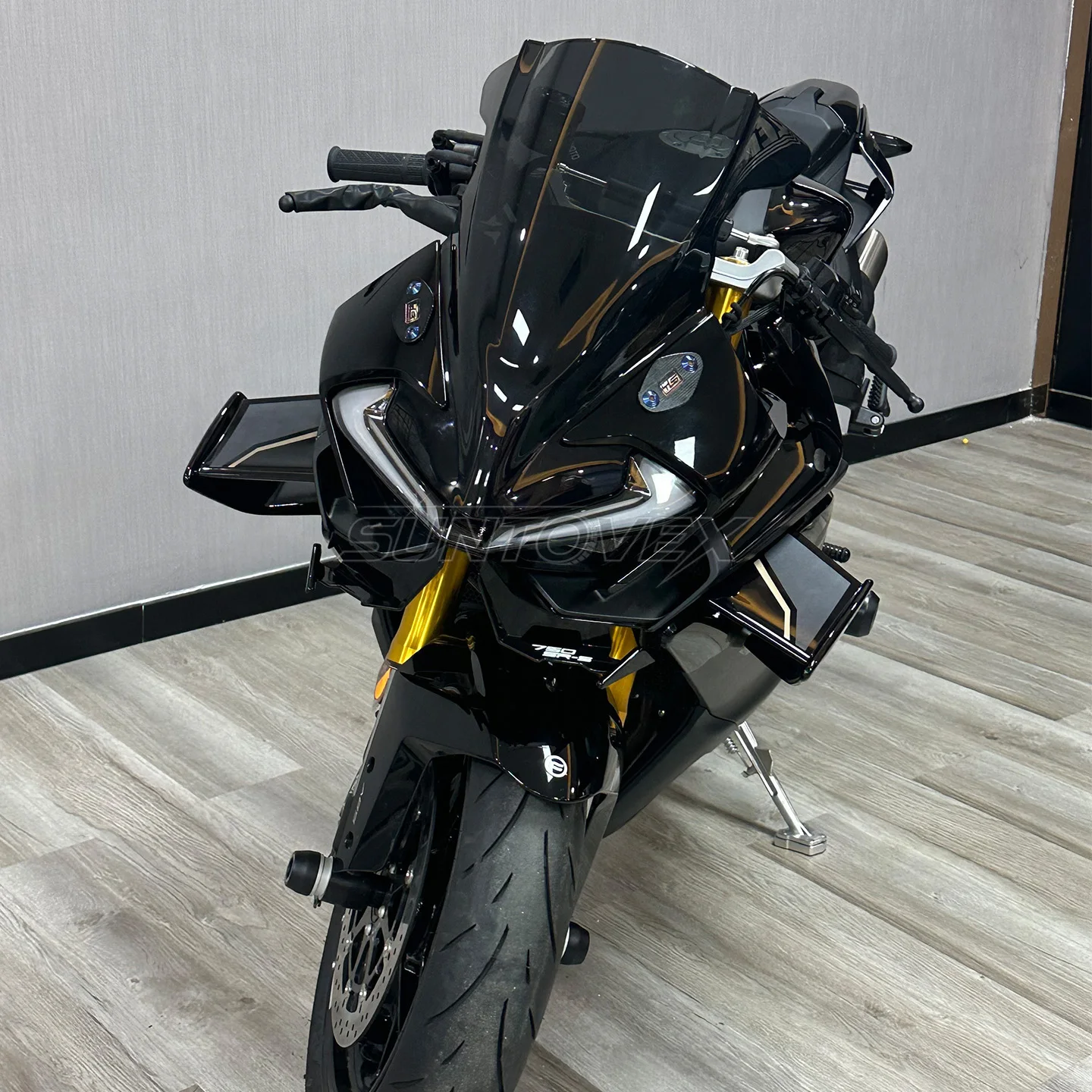 For CFMOTO 750SR-S 750SR 750 SR S Motorcycle Double Bubble Windshield Windscreen Front Fairing Racing Wind Deflectors Screen