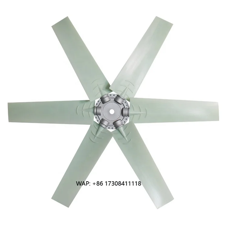 Manufacturer OEM 6 Leaves Industrial Axial Fan Blade Cooling Tower Fan Blade