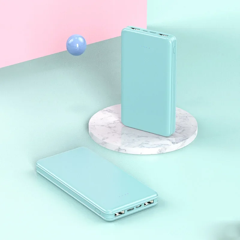 20000mAh Ultra Large Capacity Portable Power Bank 10W Super Fast Charger Dual Output Dual Input Design External Battery Pack