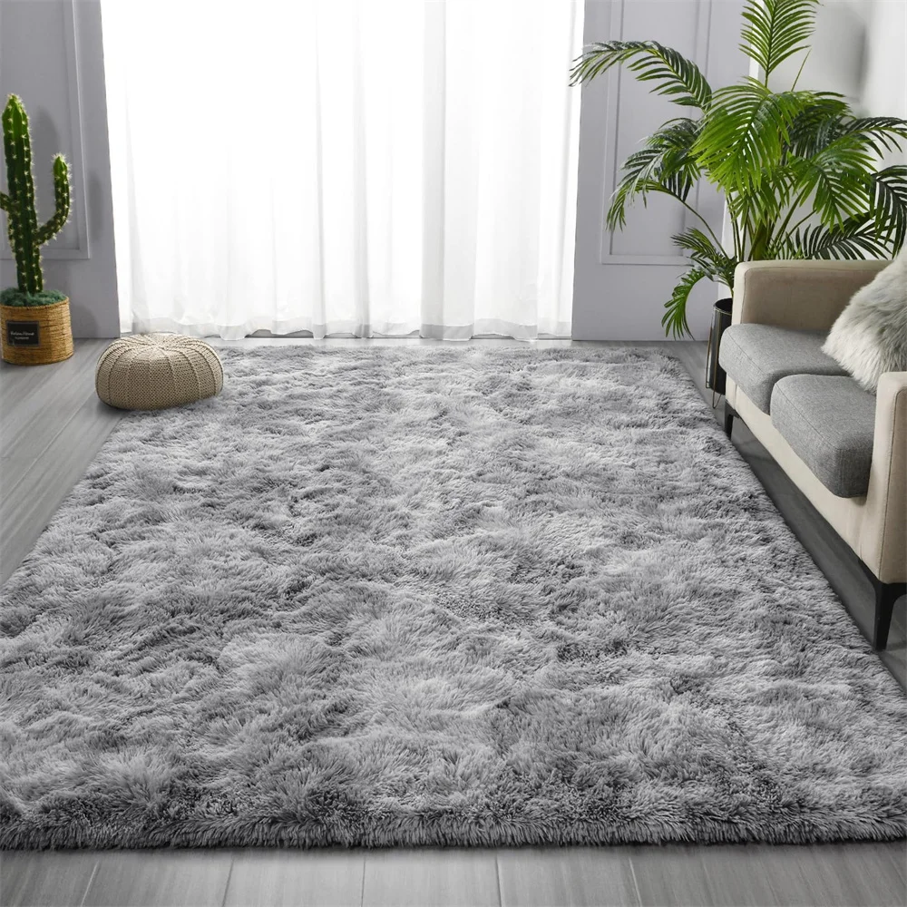 Large Size Shag Area Rug for Living Room Diamond Indoor Plush Rug Children Soft Area Rug Fluffy Carpet Home Floor Bedroom Carpet