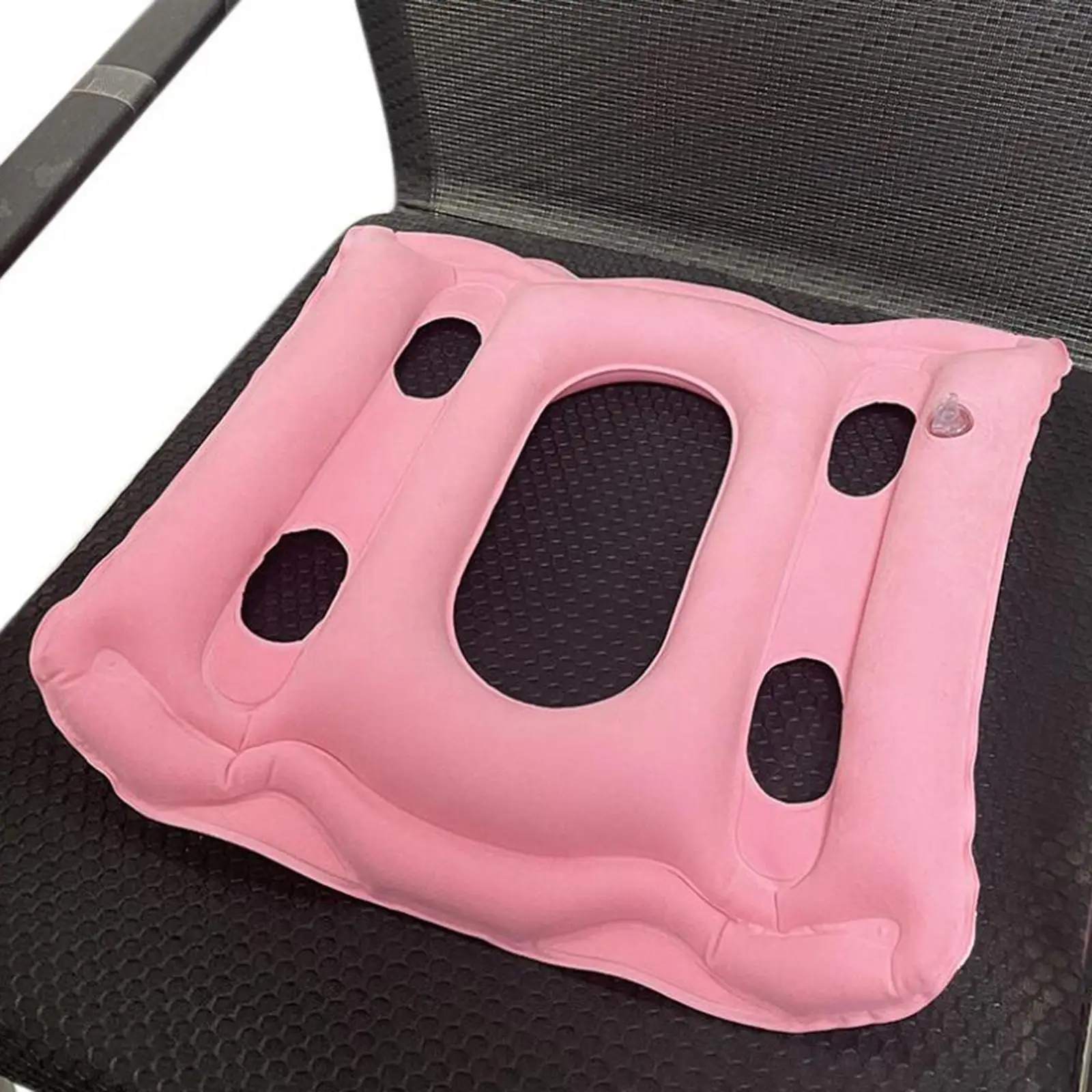 Square Air Inflatable Seat Cushion Hemorrhoid Cushion for Office Car Home Seat  Spine Protection Anti Decubitus