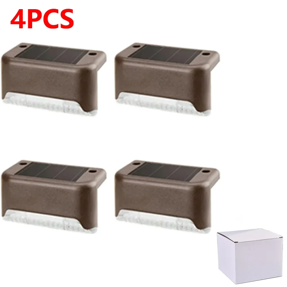 Heinast Warm White LED Solar Step Light 8