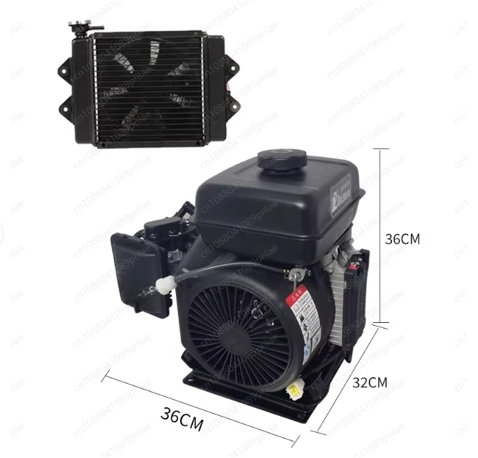 Water-cooled Automatic Range Extender 5000 Watts Intelligent Frequency Conversion, for Three-wheeled Four-wheeled Cars