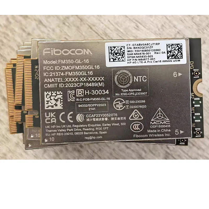 fibocom-fm350-gl-16-lte-cat16-module-hp-laptop-4g-lte-a-pro-cat-16-wwan-card-built-in-esim-pcie-interface-integrated-gnss