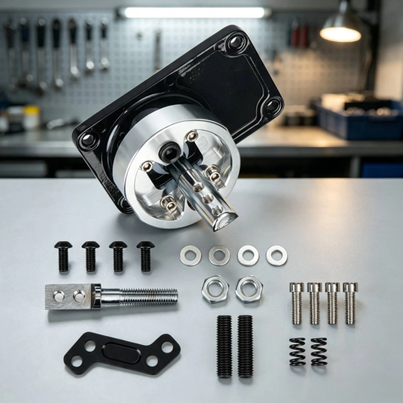 Short Throw Shifter Accurate Shifter Assembly with Base Plate Gear Selector Lever Fast Controlled for Car Enthusiasts