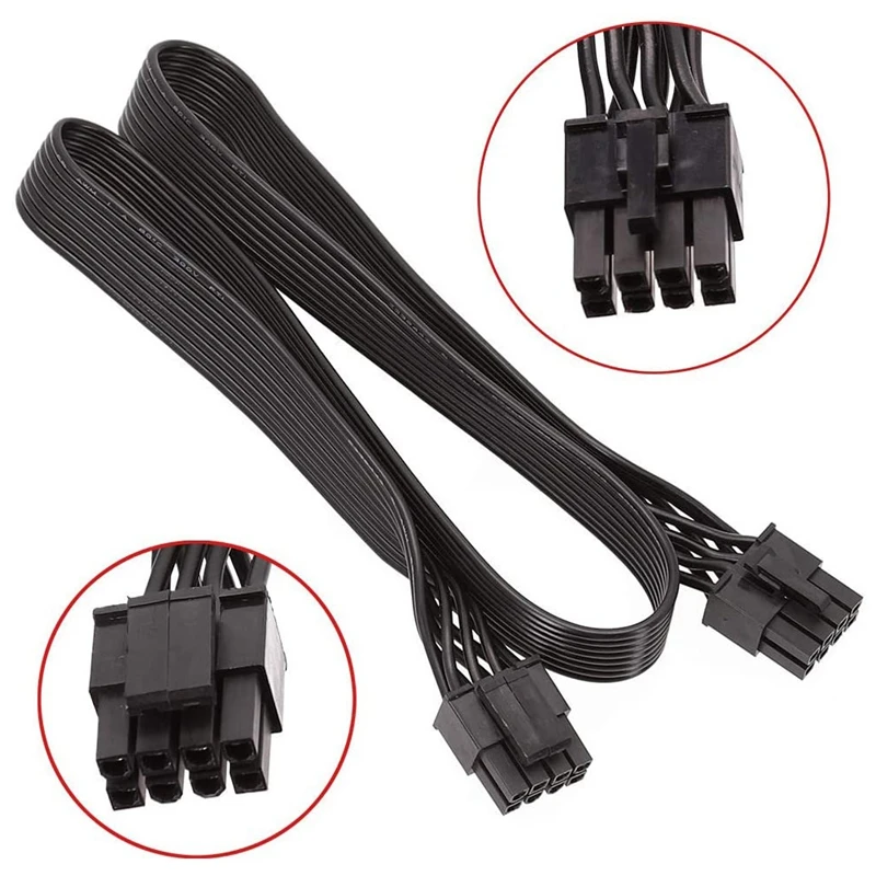 CPU 8 Pin To 4+4 Pin ATX Power Supply Cable 8Pin To 8Pin For Corsair For COOLER MASTER And So On Modular Power Supply