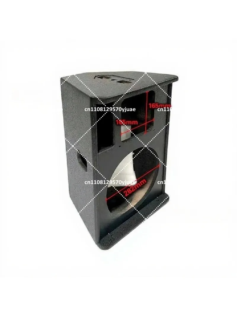 12 Inch Wooden Empty Speaker Cabinet Box Audio Housing Replacement Accessories for PS12 KTV Conference Stage Speaker DIY Audio