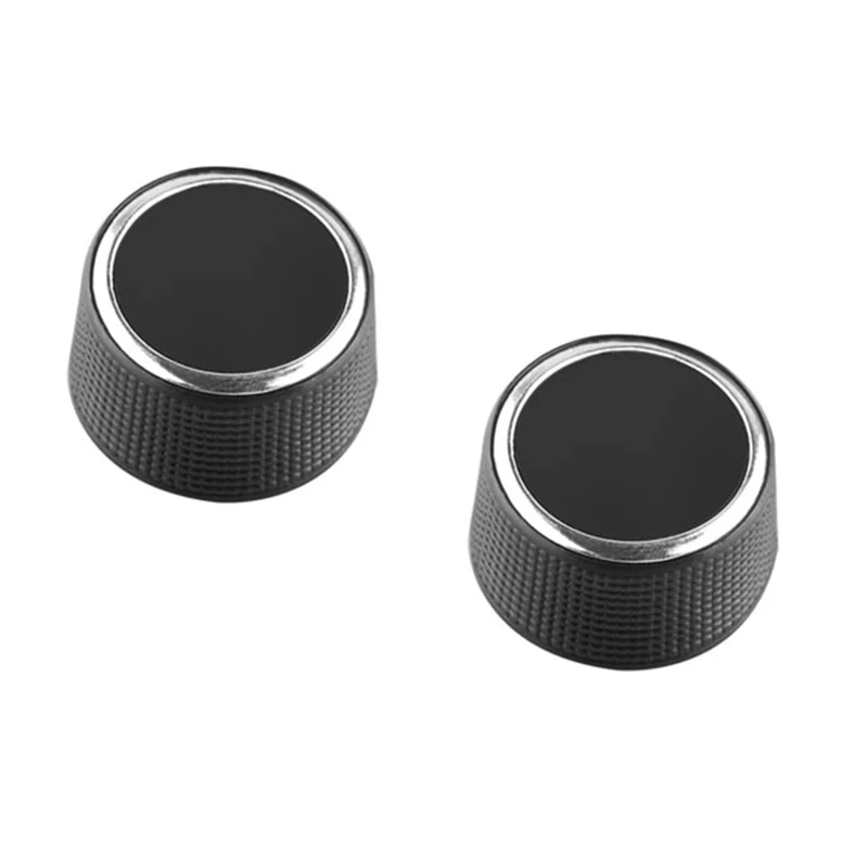 2Pcs Rear Radio Audio Volume Control Knob Dial Tuner for 07-13 Chevy Tahoe Chevrolet Silverado Gmc Acadia