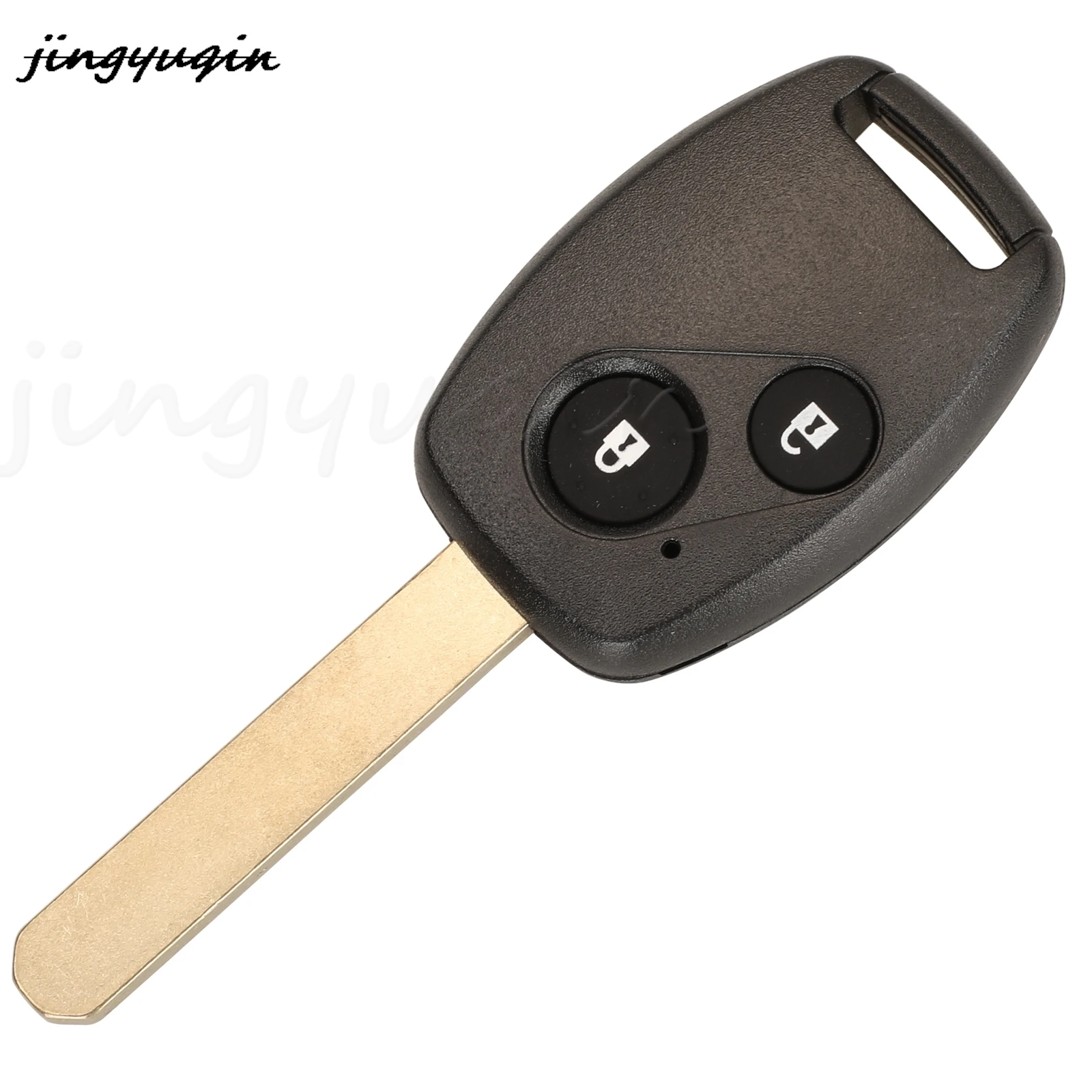 jingyuqin 10pcs Remote Car Key MLBHLIK-1T 313MHz/ 313.8MHz For Honda CRV Accord 2008-2012 ID46 PCF7961 Chip IC:267T-5WK49308