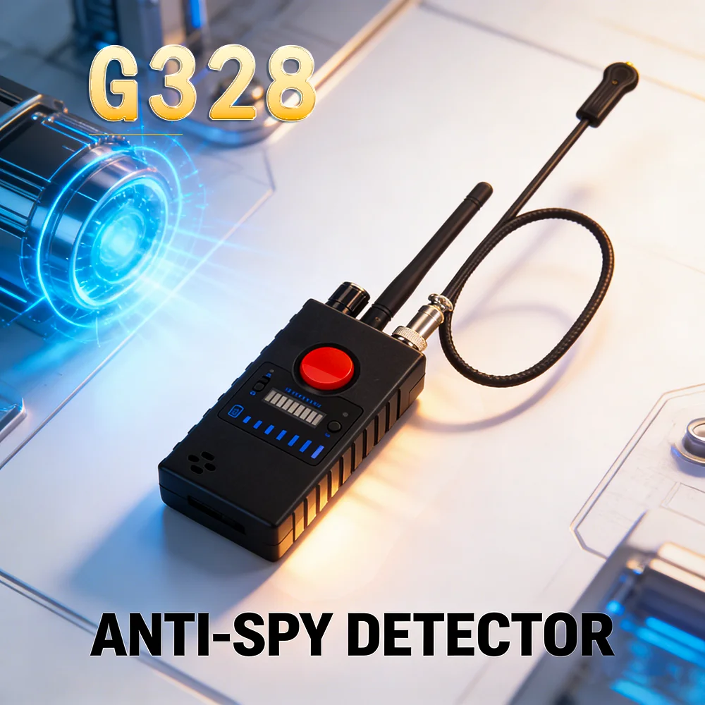 Latest Hot Sale G328 Wireless RF Signal Detector, High-Tech Anti-Spy Hidden Camera Detector, Professional Bug GPS Tracker GSM Au