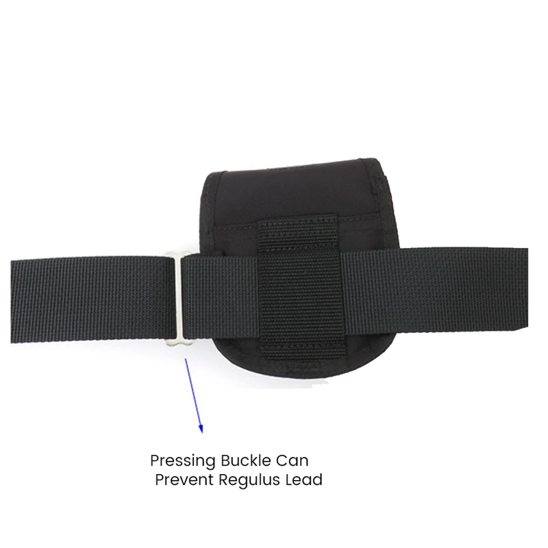 

ABKG Pro Scuba Diving Counter Weight Pocket Pouch with Quick Release Buckles Weight Pouch for Diving