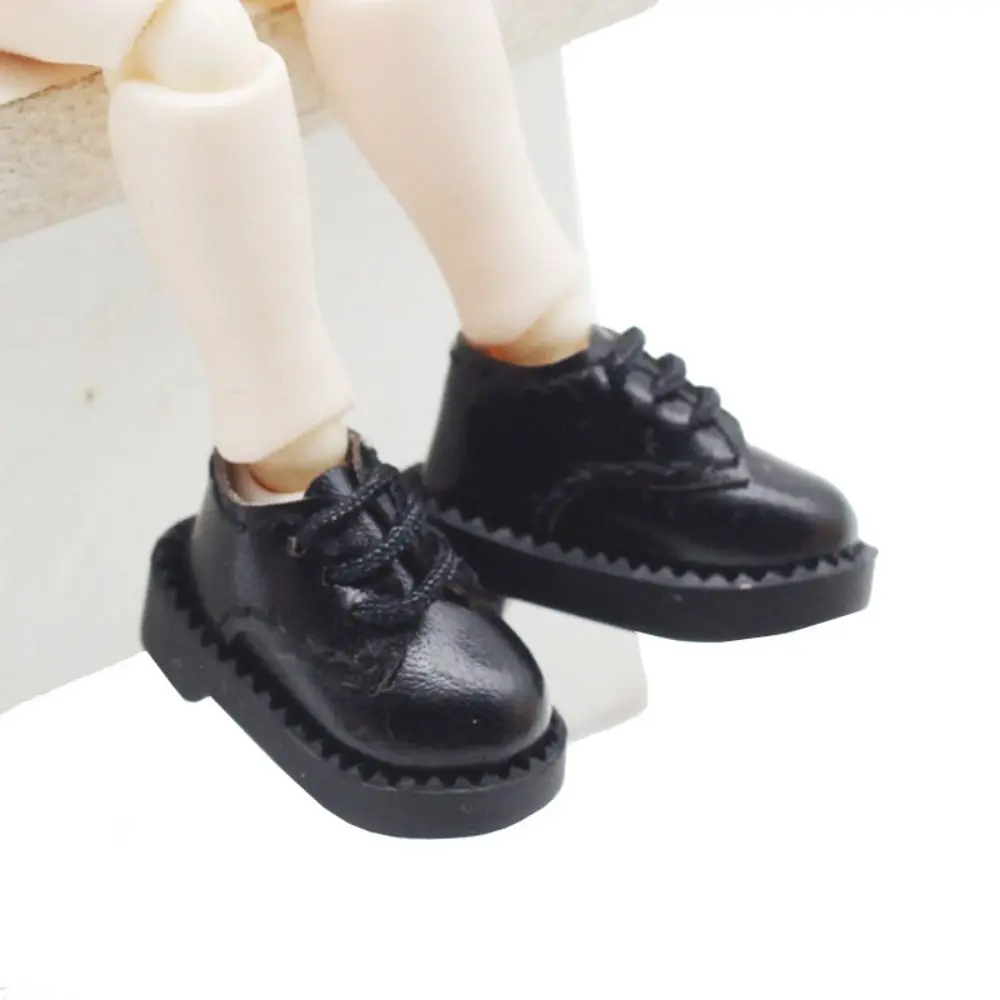 Mehrere Farben 1 Paar Ob11 DOD 1/12 Bjd Schuhe PU Leder Niedliche Body9 GSC YMY Schuhe Zarte All-Match-Accessoires Kinder – Detail 8