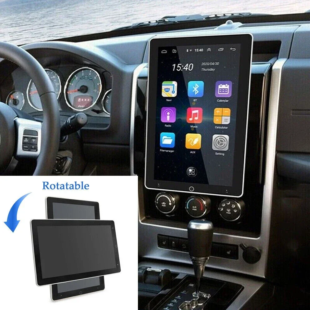 

Automatic Rotatable 2din Android 14 Car Radio Wireless Carplay Multimedia Player Universal GPS Navigation For VW KIA Nissan