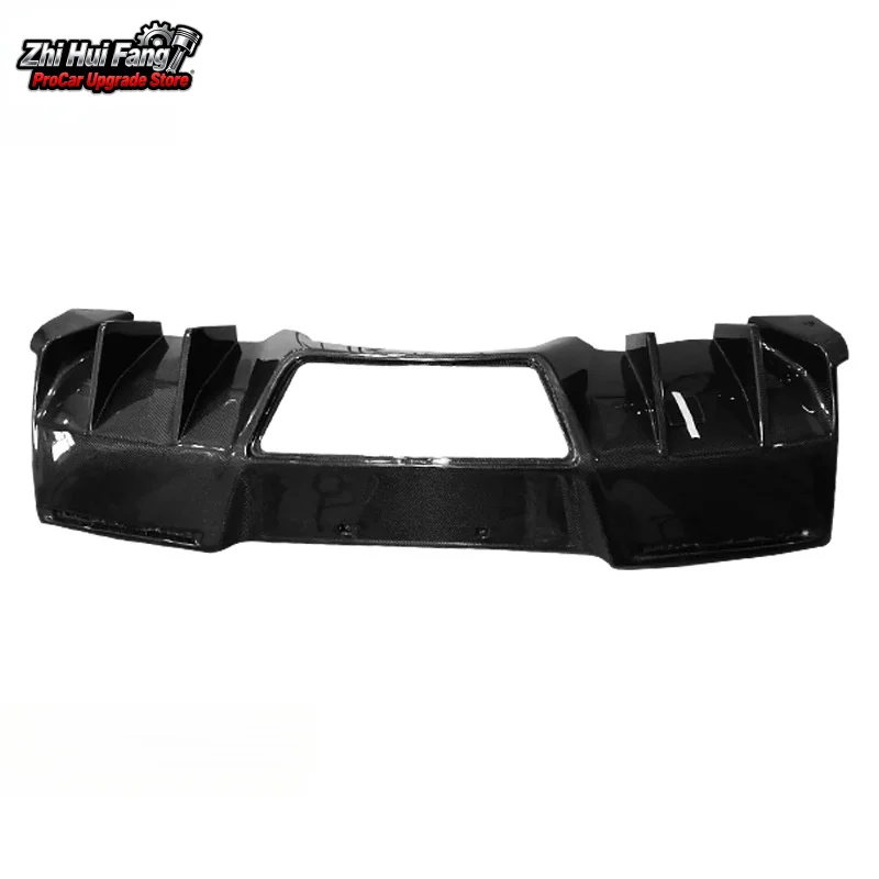 

Подходит для Chevrolet Corvette C7 2014-2019, модификация большой задней губы из углеродного волокна, автомобильные аксессуары, объемное внешнее украшение