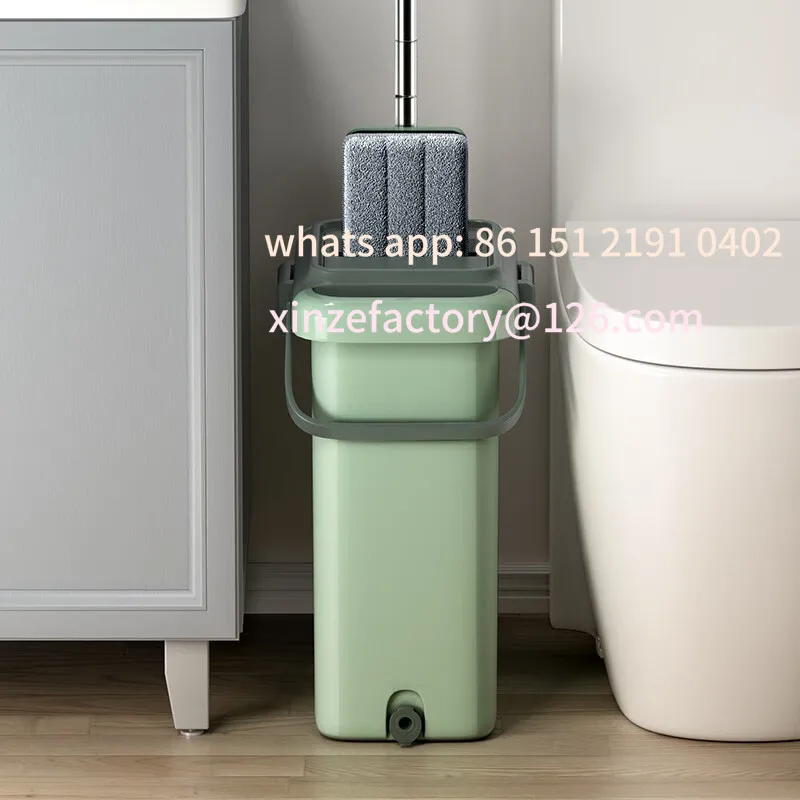

Customizable large scraper bucket hand-washable 38cm flat mop dry and wet dual-purpose household other removable and washable