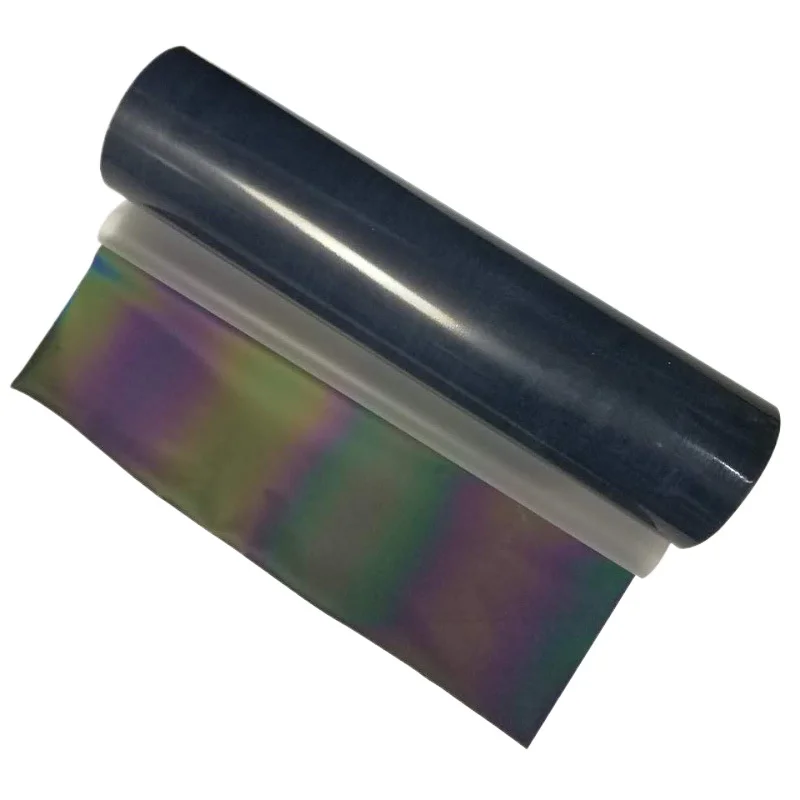 50cm*100cm Colorful Holographic Chameleon Heat Transfer Vinyl Sewing Heat Transfer Film for DIY Clothing view 4