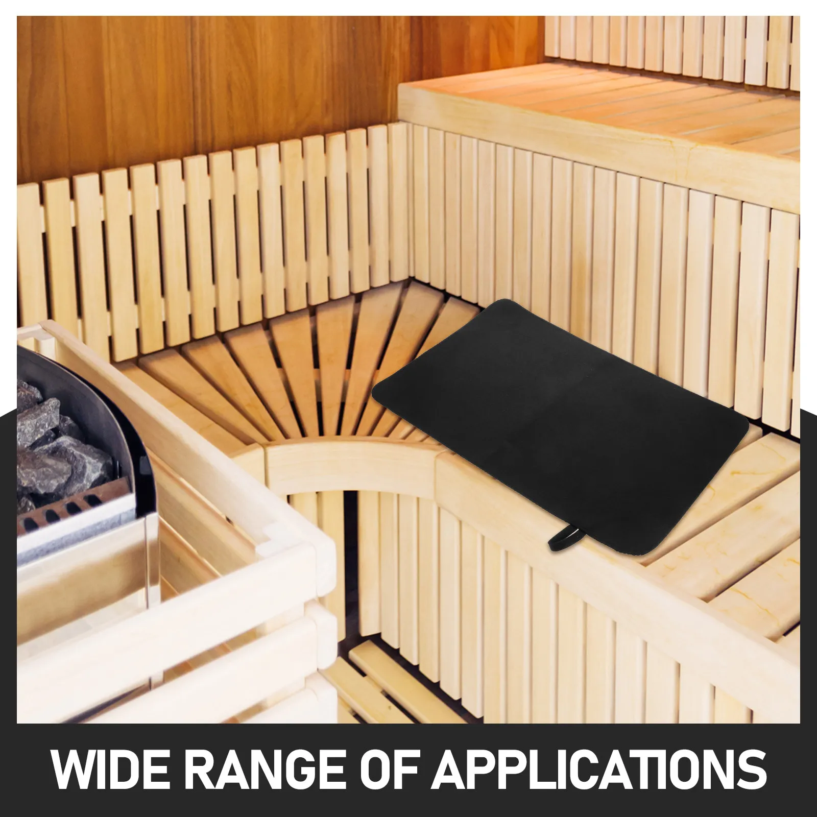 Thickened Felt Sauna Cushion Pad Indoor Sauna Mat Heat Insulation Waterproof Seat Cushion for Spa Shower Room Mat