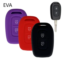 Silicone Car Key Case For Renault Dacia Dokker Duster Logan Laguna Scenic Master Megane Keys Cover Protection  Shell Accessories