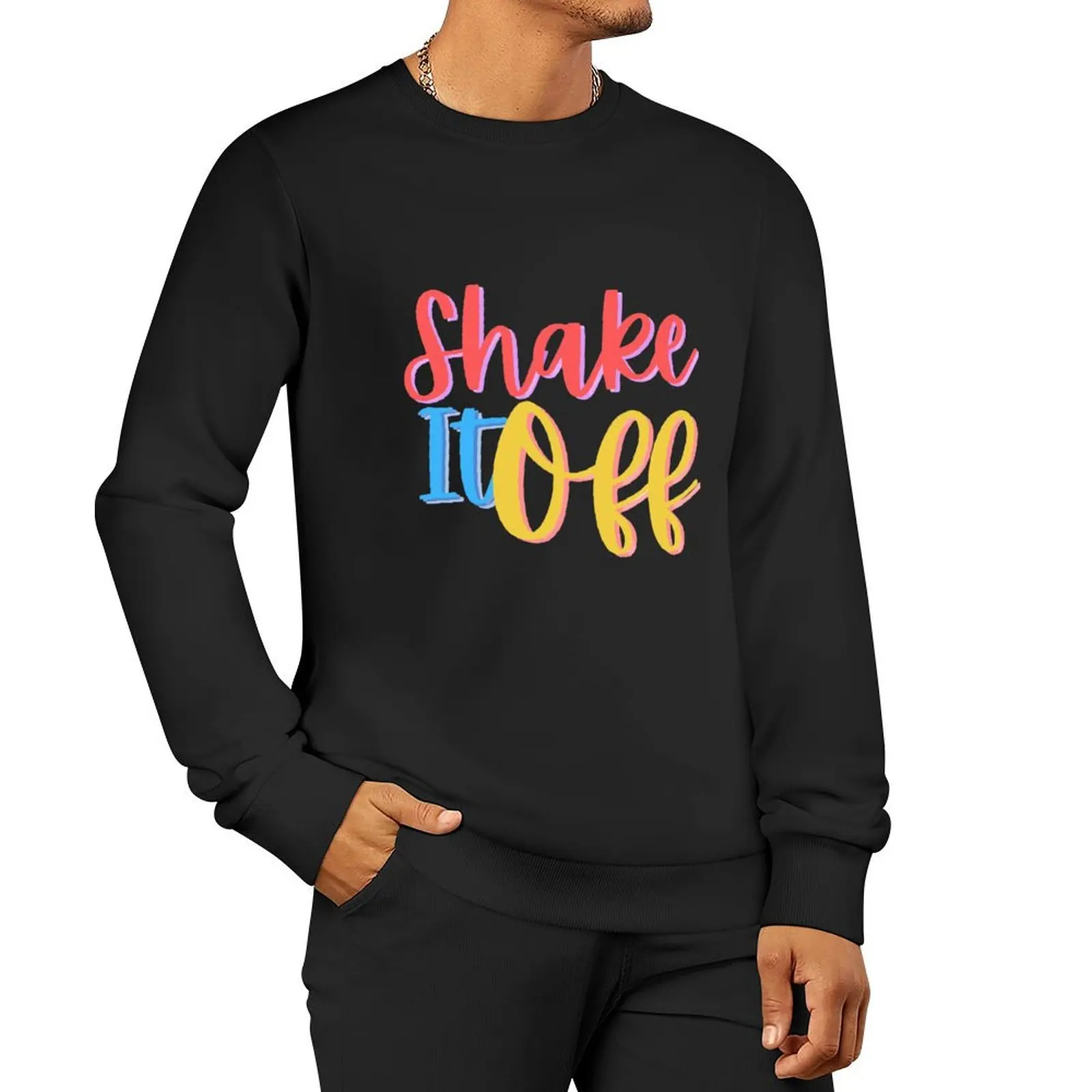 Shake It Off Pullover Hoodie fashion men korean clothes hooded sweatshirt for men