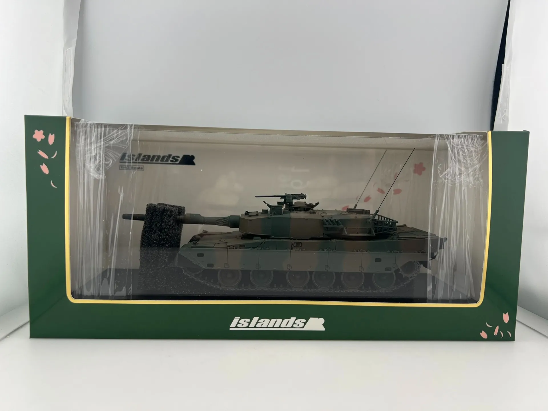 

Литые под давлением острова, масштаб 1/43 JGSDF 90, модель основного боевого танка, коллекционная игрушка, подарок, сувенир, украшение для дисплея