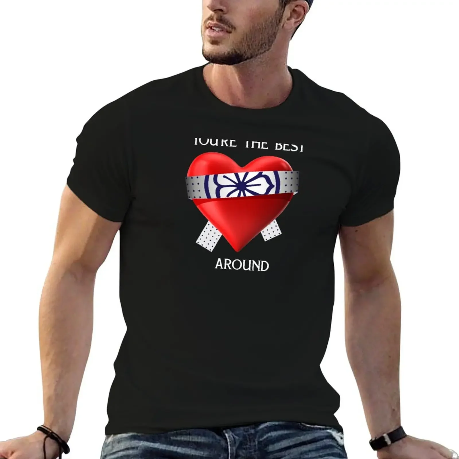 Karate Kid Inspired (1984) - You're the Best Around - Valentines T-Shirt oversized Aesthetic clothing shirts men