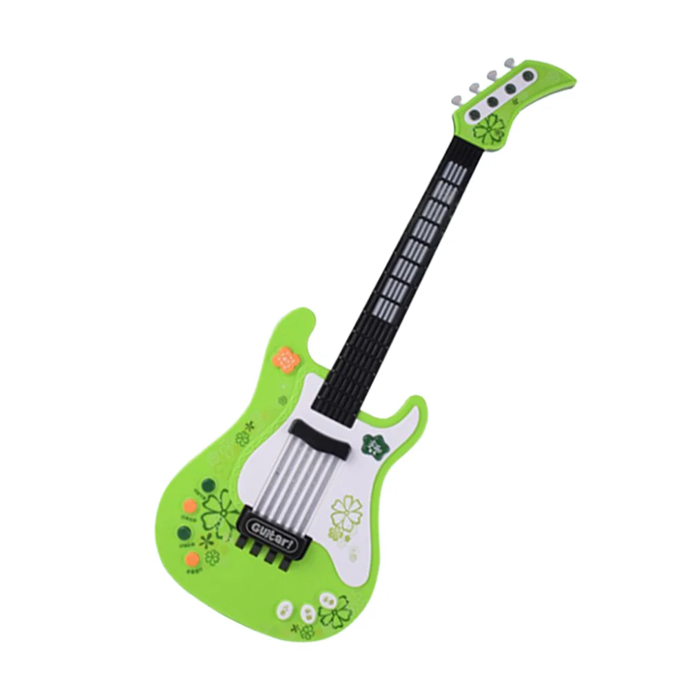 Children's Toys Kid Simulation Bass Player Guitar Electronic Musical Instruments for Kids Toddler